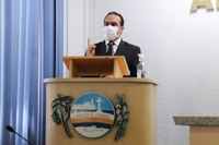 Deputado Estadual Davi Maia participa de sessão na Câmara de vereadores de Pilar