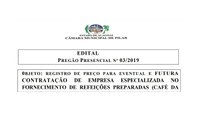 Edital Pregão Presencial Nº 003/2019