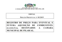 Edital Pregão Presencial Nº 002/2019